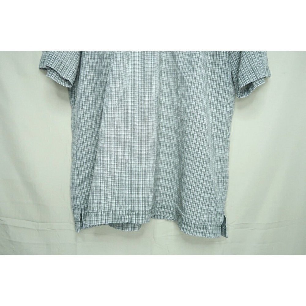 World Wide Sportsman Fishing Shirt Plaid Button Down Outdoors Vented Men's Large - Picture 7 of 8